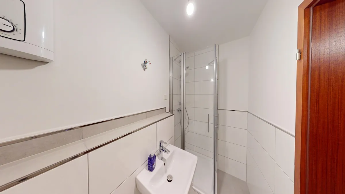 Gästebad nach der Sanierung in Bochum-Langendreer