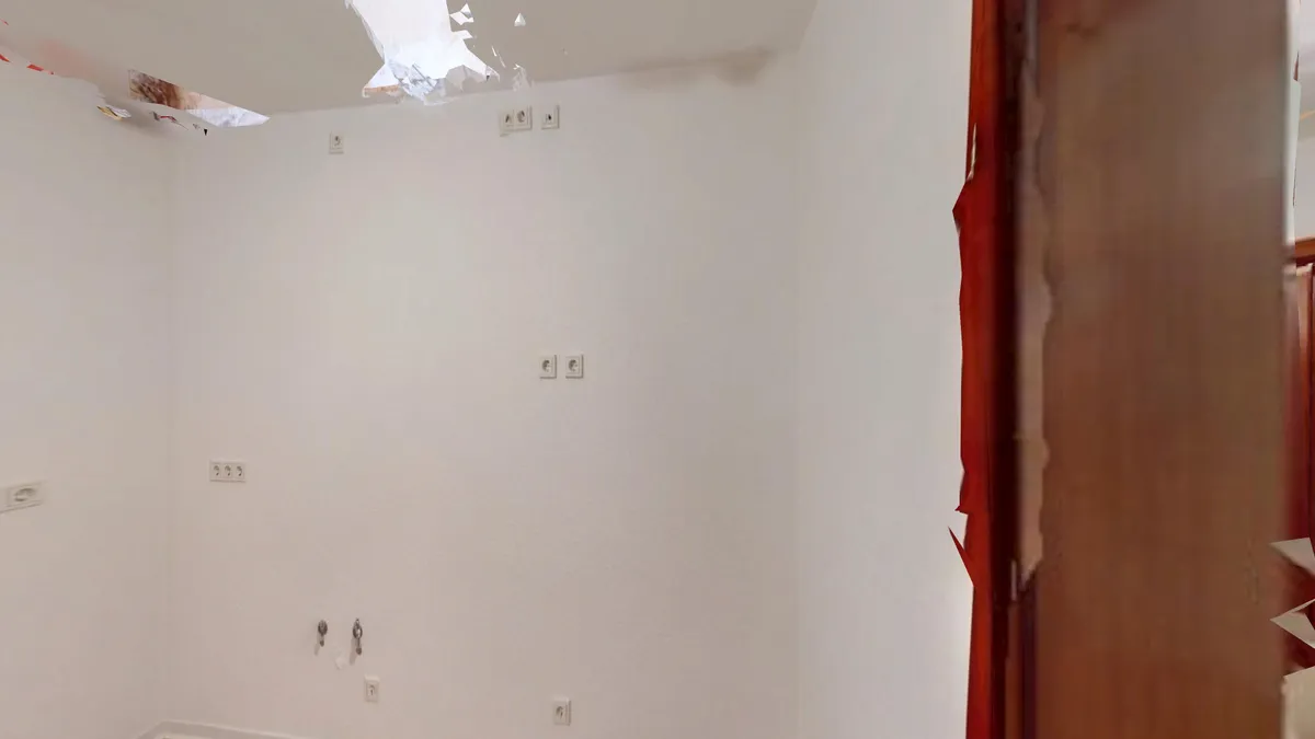 Küche nach der Sanierung in Bochum-Langendreer