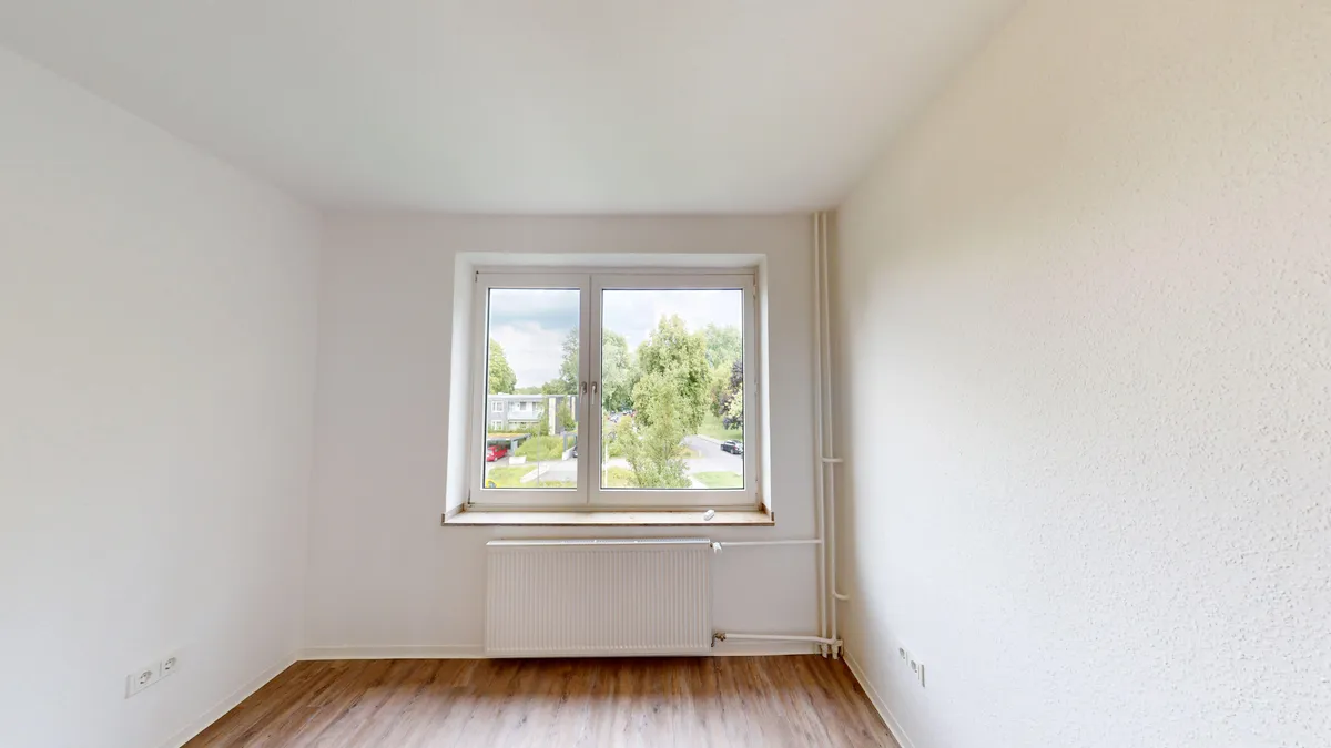 Schlafzimmer nach der Sanierung in Bochum-Langendreer