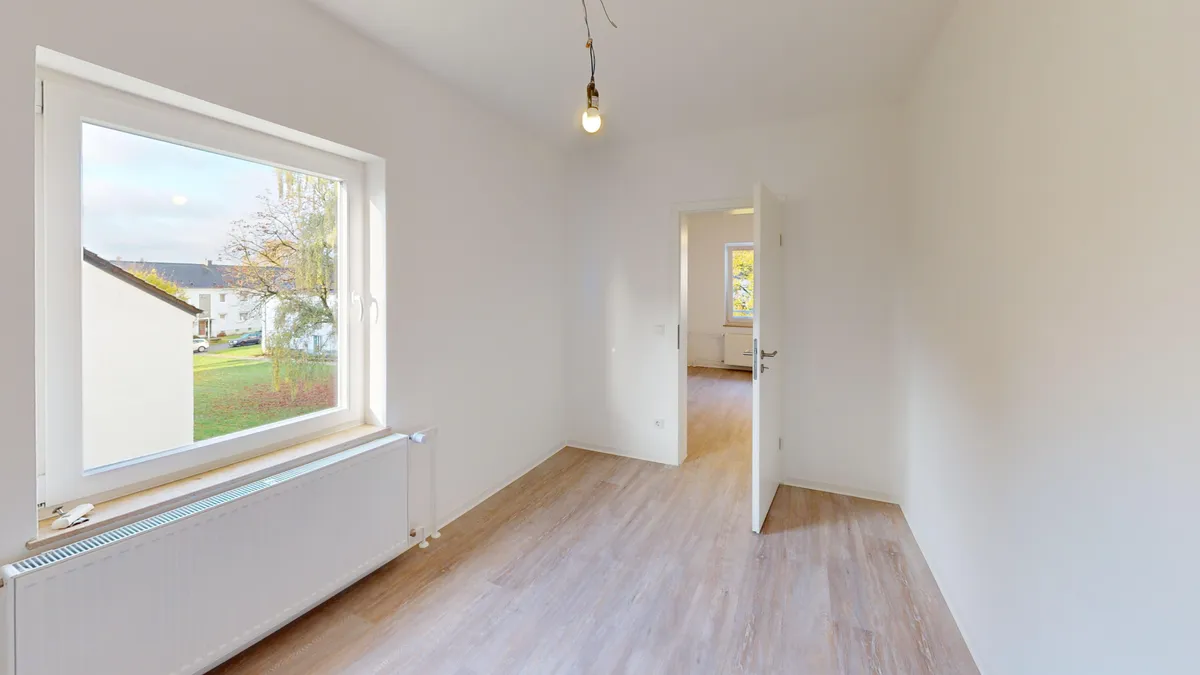 Flur nach der Sanierung in Dortmund-Huckarde