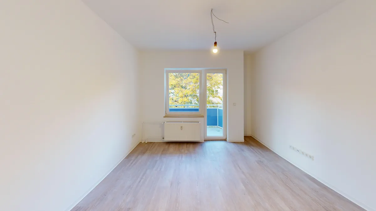 Kernsanierung 3-Zimmer-Altbauwohnung mit OSB-Unterboden in Dortmund-Huckarde – Nachher-Ansicht