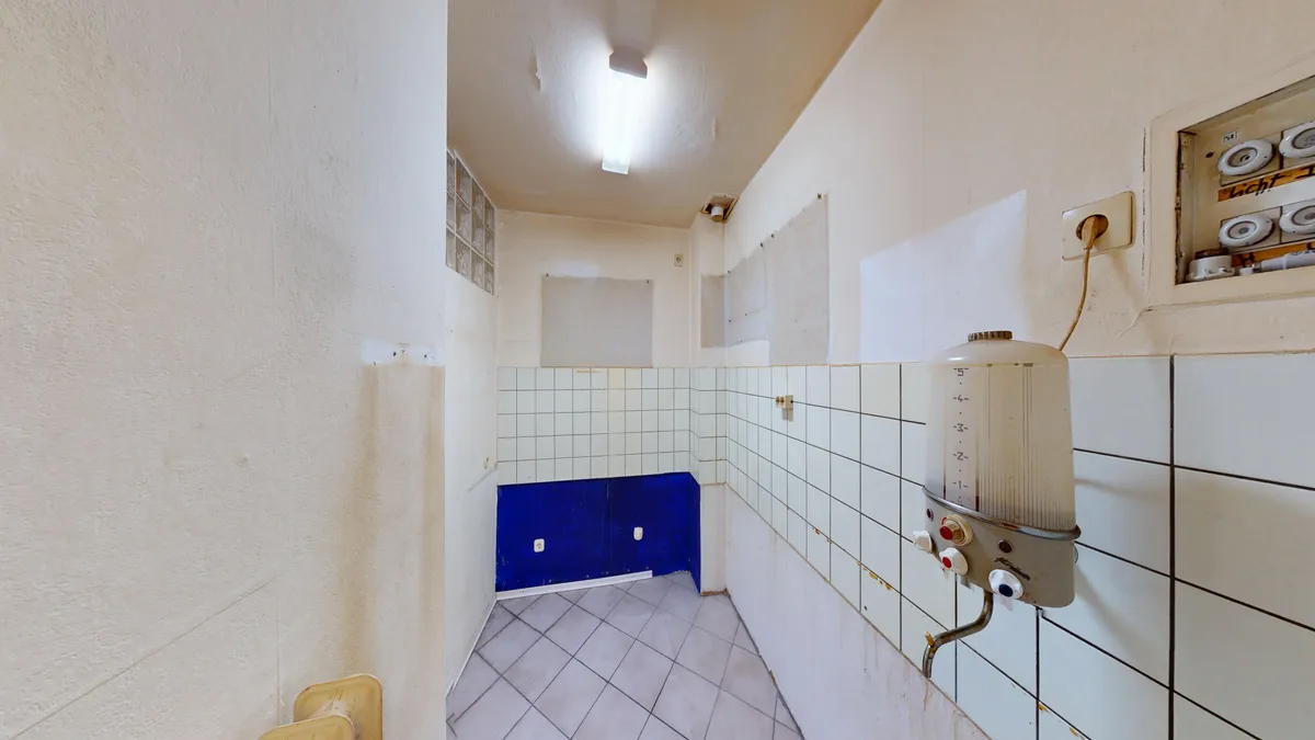 Küche vor der Sanierung in Unna-Königsborn