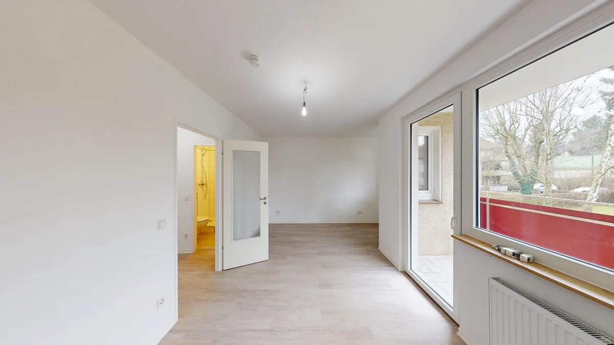 Wohnzimmer nach der Sanierung in Unna-Königsborn