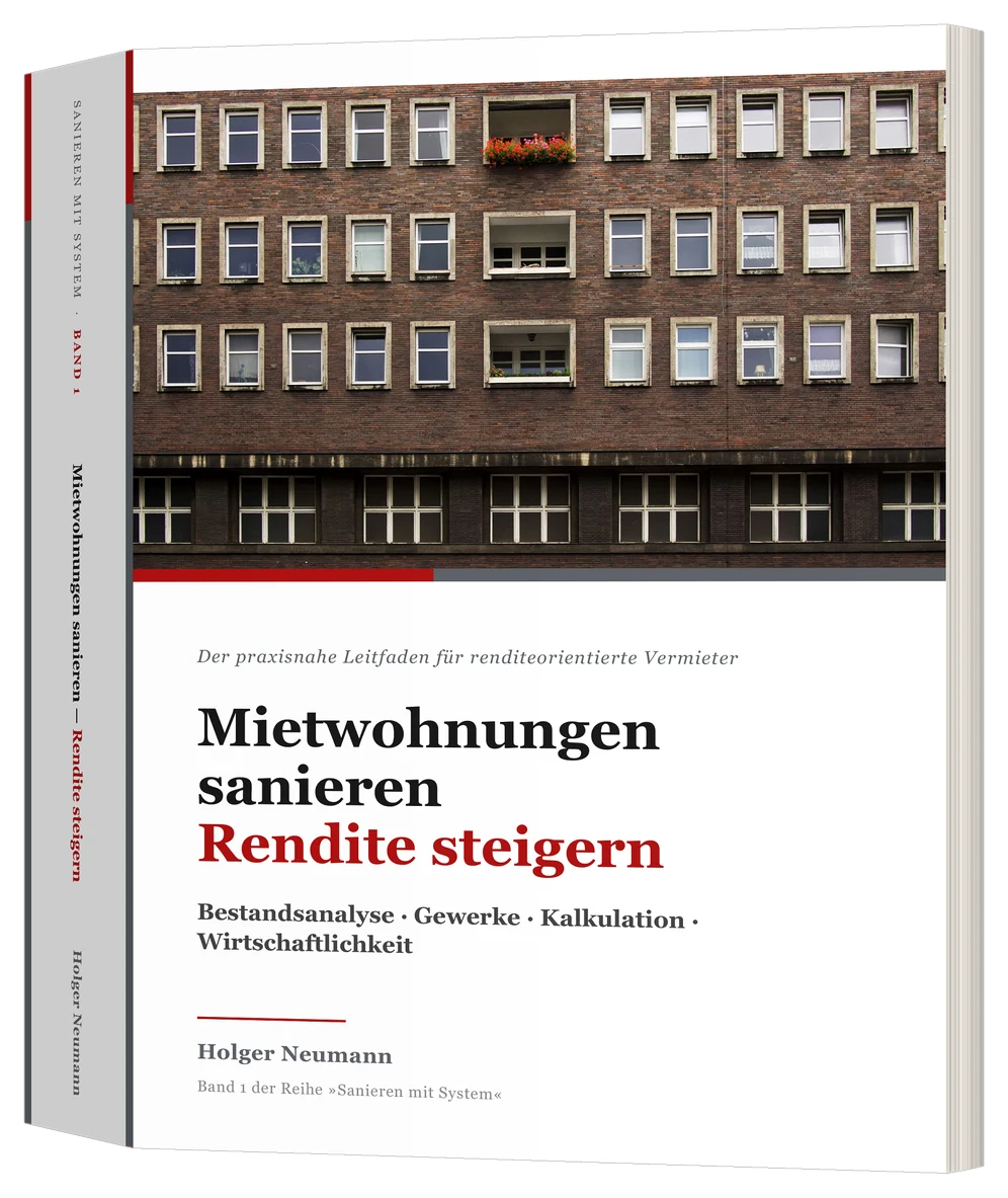 Buchcover: Sanieren mit System – Band 1 · Vermietung