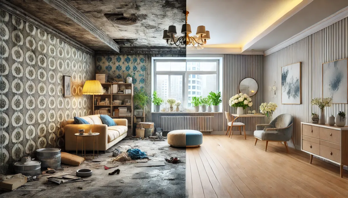 Beispielprojekte: Komplettsanierung vorher & nachher