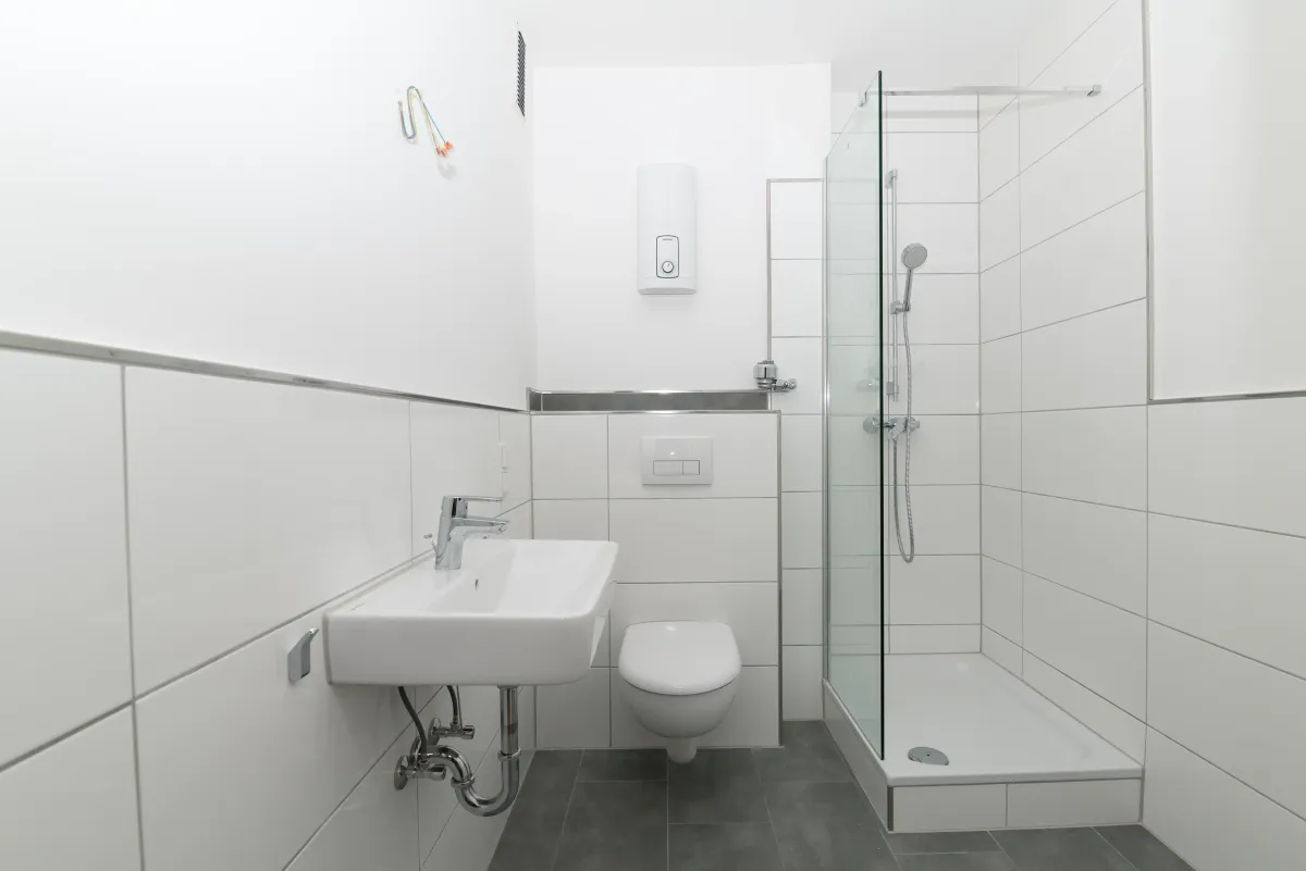 Badezimmer nach Komplettsanierung