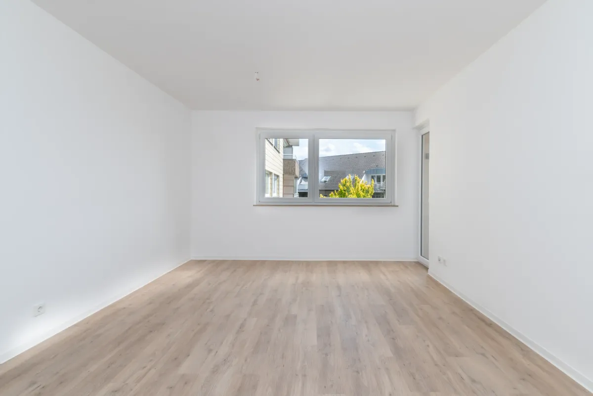 Wohnzimmer nach Komplettsanierung
